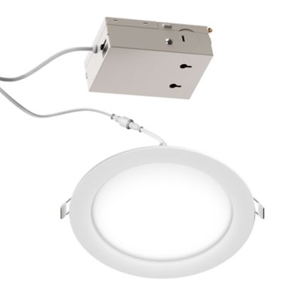Infibrite 6 in. 5CCT Selectable White New Construction 12 Watt 1200LM 0-10V Dimmable LED Light 120-277V