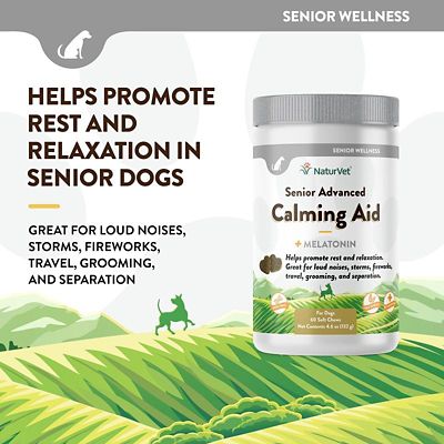 Image showing  Senior Advanced Calming Aid Soft Chews for Dogs
