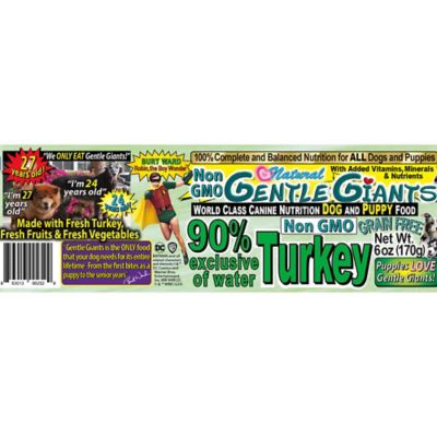 Image showing  All Life Stages Natural Non-GMO Turkey Wet Dog Food, 6 oz., 24 pk.