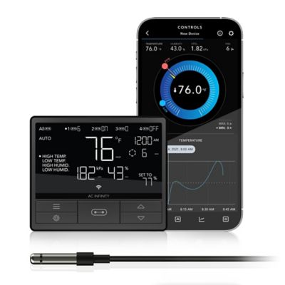 Ac Infinity Controller 69 Pro, Programs For 4 Devices, Dynamic Vpd, Temp/Humidity, Scheduling, Cycles, Levels, Data App