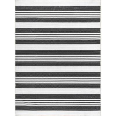 nuLOOM Lena Machine Washable Striped Area Rug