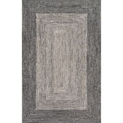 nuLOOM Jayda Braided Ombre Indoor/Outdoor Area Rug