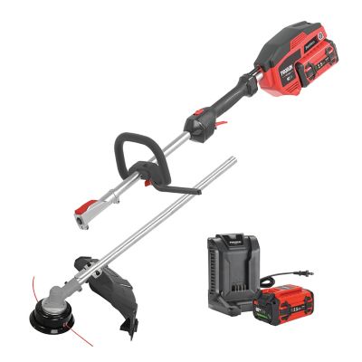 PRORUN 60V Cordless Attachment Capable Powerhead - String Trimmer Kit with 2.5 Ah Battery and Charger