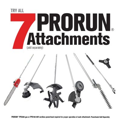 Image showing 9 th PRORUN 60V Cordless Attachment Capable Powerhead - Edger Kit with 2.5 Ah Battery and Charger