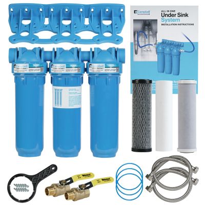 Image showing  Ultrafiltration Three Stage Under Sink System