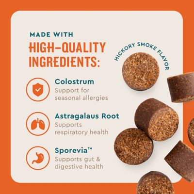 Image showing  Allergy Pro Supplement for Dogs, Hickory Smoke Flavored Soft Chew