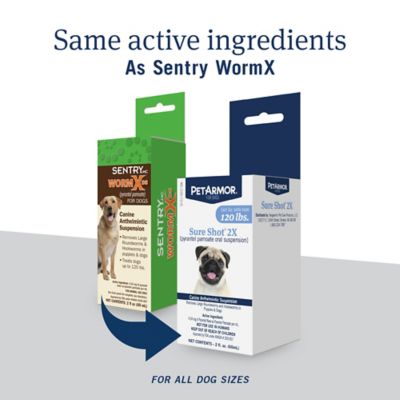 Image showing  Sure Shot Liquid Dewormer Dog, 2 oz.