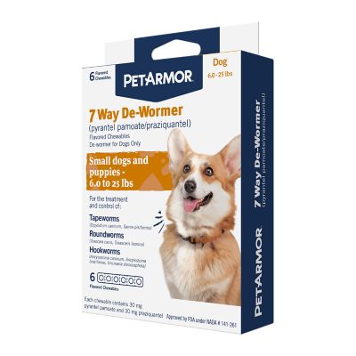 Image showing 6 th PetArmor 7 Way Dewormer For Small Dogs