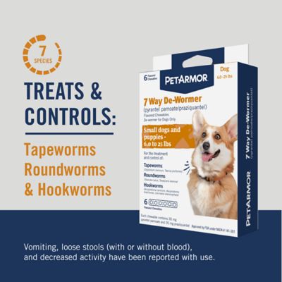 Image showing 7 th PetArmor 7 Way Dewormer For Small Dogs