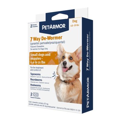 Image showing  7 Way DeWormer For Small Dogs, 2 ct.