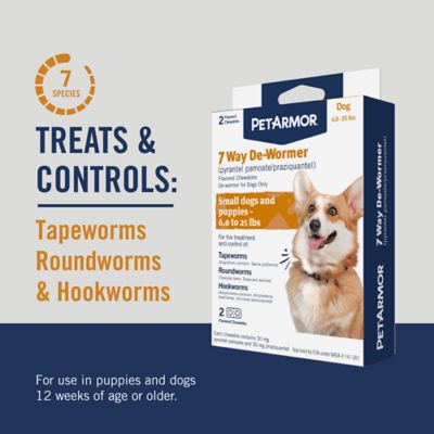 Image showing 7 th PetArmor 7 Way Dewormer For Small Dogs