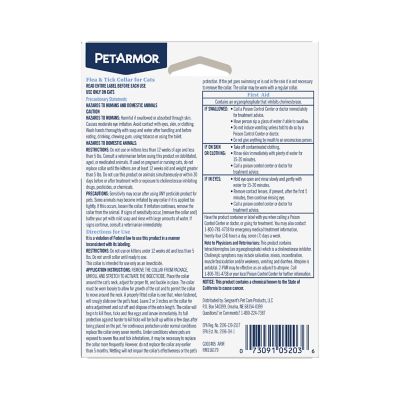 Image showing  Flea & Tick Collar for Cats, 1 ct.