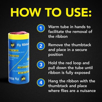 Image showing 7 th Raid Fly Ribbon, 4 pk.