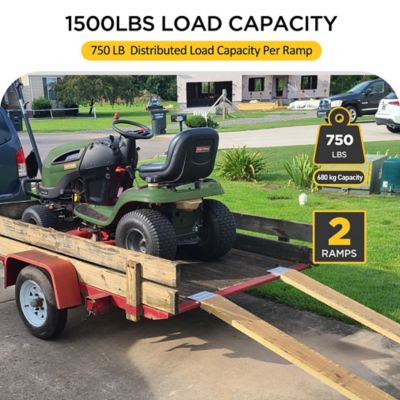 Image showing  1500 lb. Aluminum Ramp Top 8 in. Plank