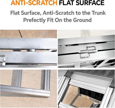 Image showing  1500 lb. Trifold Aluminum Ramp 84 in. x 55 in.