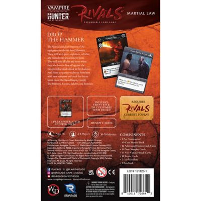 Image showing  Vampire The Masquerade - Rivals Expandable Card Game, Ages 14 Plus, 2-4 Players