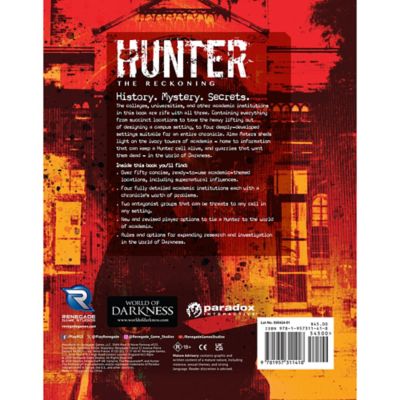 Image showing  Hunter The Reckoning 5th Edition Alma Maters Sourcebook