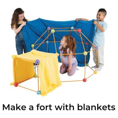 Image showing  Crazy Forts! Multi Color - 69 pc., Kids Ages 5 Plus