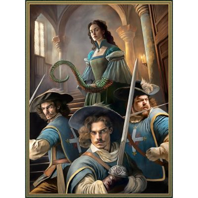 Image showing  Nightfall Games Musketeers Vs. Cthulhu - Hardcover RPG Book