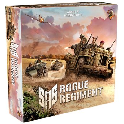 Word Forge Games SAS Rogue Regiment - Core Game, Strategy Board Game, Ages 14 Plus, 1-4 Players