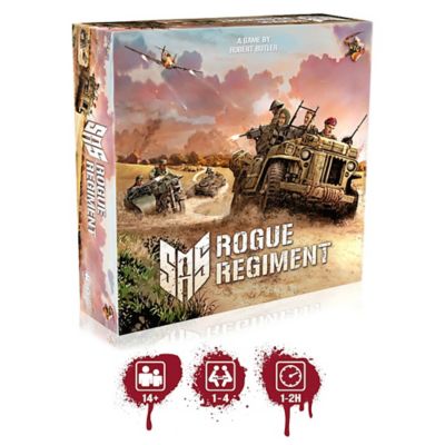 Image showing  SAS Rogue Regiment - Core Game, Strategy Board Game, Ages 14 Plus, 1-4 Players