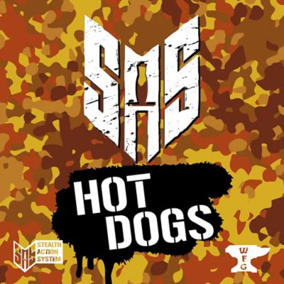 Word Forge Games SAS Rogue Regiment - Hot Dogs Expansion - Strategy Board Game, Ages 14 Plus, 1-4 Players