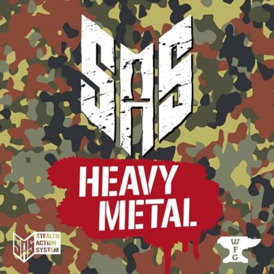 Word Forge Games SAS Rogue Regiment - Heavy Metal Expansion - Strategy Board Game, Ages 14 Plus, 1-4 Players