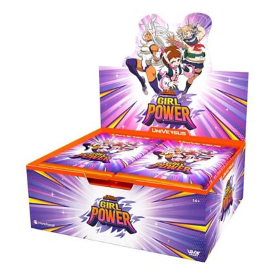 Universus My Hero Academia Girl Power Booster Display - Includes 24 Booster Packs