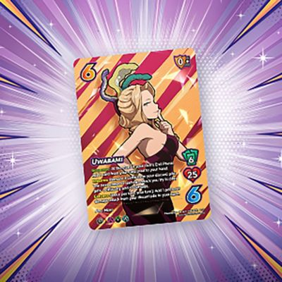 Image showing  My Hero Academia Girl Power Booster - 11 Card Hanging Pack Card Game