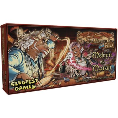 SlugFest Games The Red Dragon Inn Allies Melvyn vs Marah Strategy Board Game, Ages 13 Plus, 2-6 Players