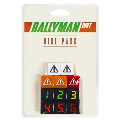 Synapses Games Rallyman Dirt - Dice Pack - Includes 11 Custom Dice For 1 Player