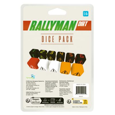 Image showing  Rallyman Dirt - Dice Pack - Includes 11 Custom Dice For 1 Player