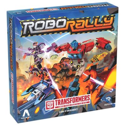 Renegade Game Studios Robo Rally Transformers - Racing Board Game, Ages 14 Plus, 2-4 Players