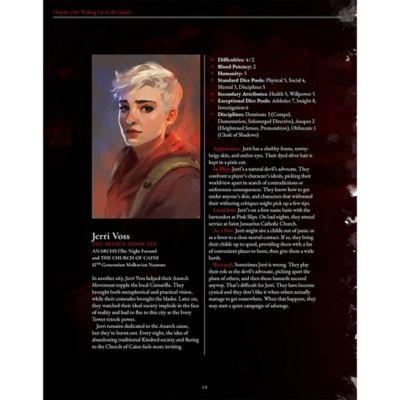 Image showing  Vampire The Masquerade 5th Edition RPG The Crimson Gutter - Chronicle Book