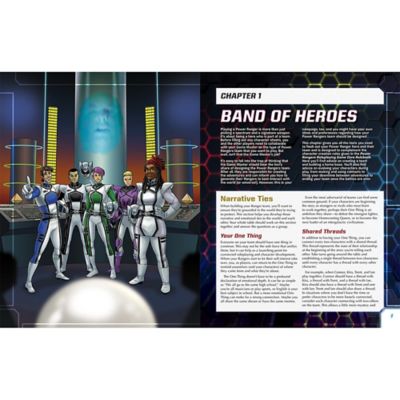 Image showing  Power Ranger Roleplaying Game- Beneath the Helmet Sourcebook