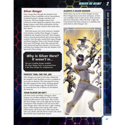 Image showing  Power Ranger Roleplaying Game- Beneath the Helmet Sourcebook