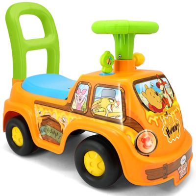 Kiddieland My First Adventure Ride-On Pooh Honey Van - Disney Lights & Sounds Vehicle