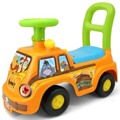 Image showing  My First Adventure Ride-On Pooh Honey Van - Disney Lights & Sounds Vehicle