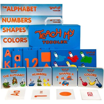 Teach My Learning Kit - Toddler - Screen Free Set, Alphabet-Numbers-Shapes-Colors