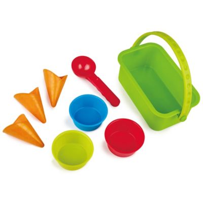 Hape Ice Cream Shop- 8 pc.Playset