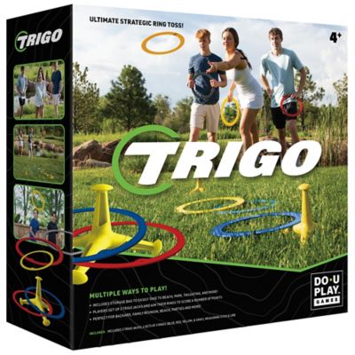 Hape Do-U-Play Trigo Ring Toss - Colorful Throwing & Hooking Game