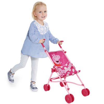 Image showing 2 th Peppa Pig 21 pc. Doll Play Set - Pink & White Dots, Ages 3 Plus