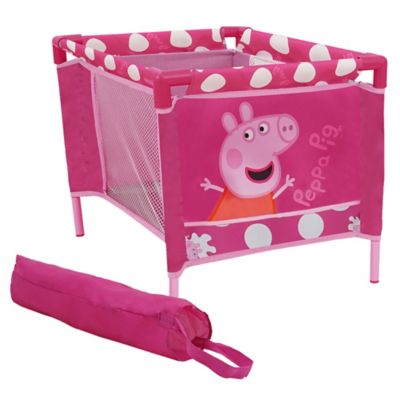 Image showing 4 th Peppa Pig 21 pc. Doll Play Set - Pink & White Dots, Ages 3 Plus
