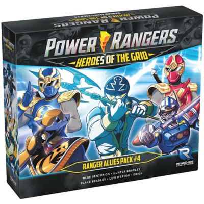 Renegade Game Studios Power Rangers Heroes of the Grid Allies Pack #4, 2 -5 Players, For Ages 14 Plus