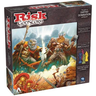 Renegade Game Studios Risk Godstorm - Command 5 Ancient Cultures! Board Game, Ages 10 Plus, 2-5 Players