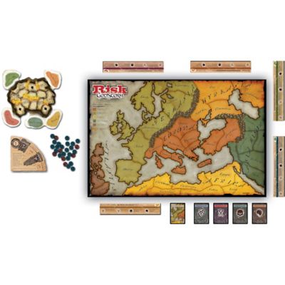 Image showing  Risk Godstorm - Command 5 Ancient Cultures! Board Game, Ages 10 Plus, 2-5 Players
