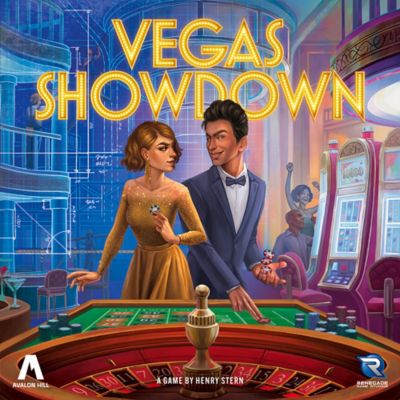 Renegade Game Studios Vegas Showdown - Bidding & Strategy Board Game, Ages 12 Plus, 3-5 Players