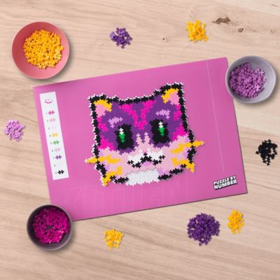 Image showing  Puzzle by Number - Kitten - 500 Piece, Kids Ages 5 Plus