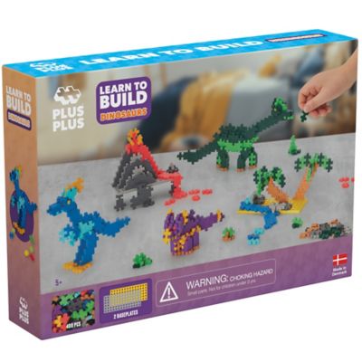 Image showing  Learn to Build - Dinosaurs - 400 pc. Set, Kids Ages 5 Plus