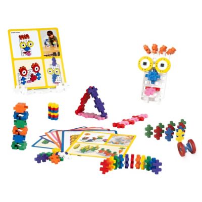 Image showing  BIG Learn to Build - 130 Pieces -Construction Building STEM Toy, Kids Ages 2 Plus